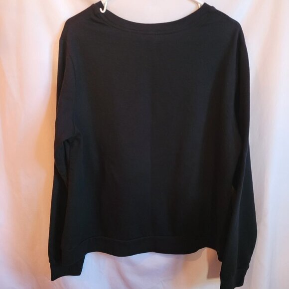 Holiday Time Women's Santa Claus Believe Pullover Sweatshirt Size XL - Picture 4 of 6